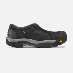 Keen Men's Brixen Low Waterproof Shoe - Black/Gargoyle - Regular (D)