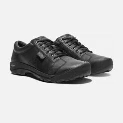 Keen Men's Austin Casual Shoes - Black- Regular (D) -Brooliks Shop 1002990 PLA PDP