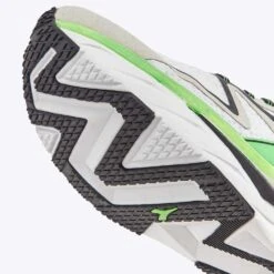 Diadora Men's Atomo V7000 Running Shoe - White/Green Fluo/Black - Regular (D) -Brooliks Shop 101 4 3ccc0758 d87d 47e9 8b97 bb4a04c6f0b2
