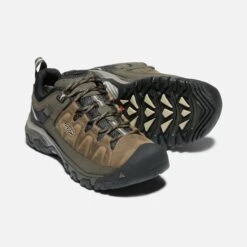 Keen Men's Targhee III Waterproof Hiking Shoe - Bungee Cord/Black - Wide (2E) -Brooliks Shop 1018597 PPS PDP