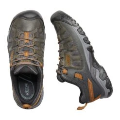 Keen Men's Targhee Vent Trail Shoe - Raven/Bronze Brown - Regular (D) -Brooliks Shop 1020743 PLD large