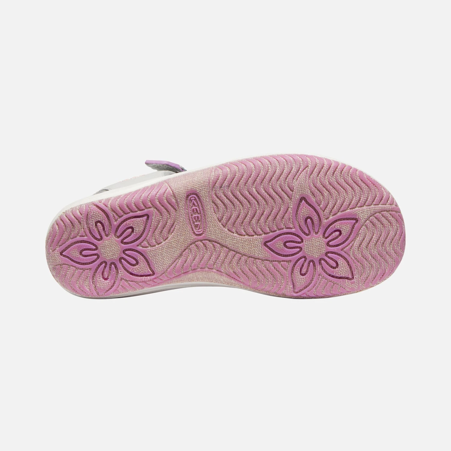Keen Big Kids' Verano Sandal - Vapor/African Violet 2 Keen Big Kids' Verano Sandal - Vapor/African Violet - Image 2