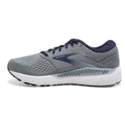 BROOKS Men's Beast 20 Running Shoe - Blue/Grey/Peacoat- Wide (2E) -Brooliks Shop 110327 491 m beast 20 mens high support running walking shoe