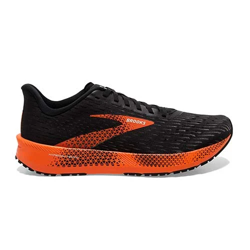 BROOKS Men's Hyperion Tempo Running Shoe- Black/Flame/Grey - Regular (D) 1 BROOKS Men's Hyperion Tempo Running Shoe- Black/Flame/Grey - Regular (D)