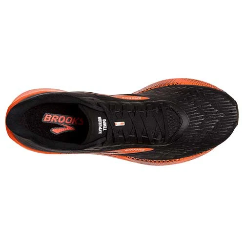 BROOKS Men's Hyperion Tempo Running Shoe- Black/Flame/Grey - Regular (D) 5 BROOKS Men's Hyperion Tempo Running Shoe- Black/Flame/Grey - Regular (D) - Image 5