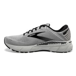 BROOKS Men's Adrenaline GTS 22 Running Shoe- Alloy/Grey/Black - Wide (2E) 9 BROOKS Men's Adrenaline GTS 22 Running Shoe- Alloy/Grey/Black - Wide (2E) -Brooliks Shop 110366 012 M Adrenaline GTS 22 2