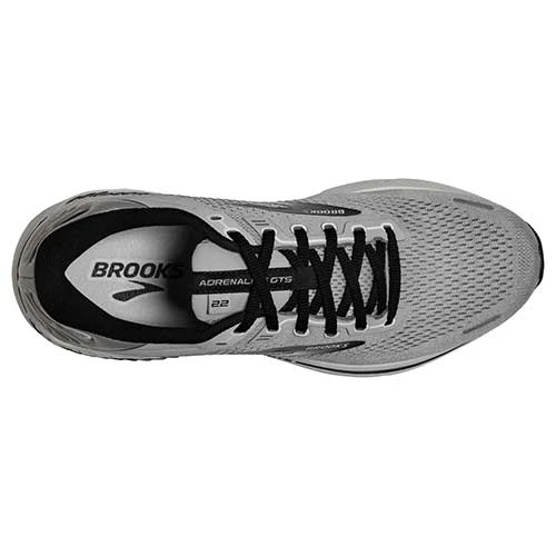 BROOKS Men's Adrenaline GTS 22 Running Shoe- Alloy/Grey/Black - Wide (2E) 5 BROOKS Men's Adrenaline GTS 22 Running Shoe- Alloy/Grey/Black - Wide (2E) - Image 5