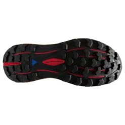 BROOKS Men's Cascadia 16 Trail Running Shoe - Black/Grey/Red - Regular (D) -Brooliks Shop 110376 008 S Cascadia 16