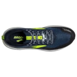 BROOKS Men's Cascadia 16 Trail Running Shoe- Titan/Peacoat/Nightlife- Regular (D) 11 BROOKS Men's Cascadia 16 Trail Running Shoe- Titan/Peacoat/Nightlife- Regular (D) -Brooliks Shop 110376 411 O Cascadia 16