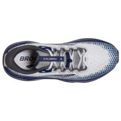 BROOKS Men's Caldera 6 Trail Running Shoe - Oyster/Blue Depths/Pearl - Regular (D) -Brooliks Shop 110379 071 O Caldera 6