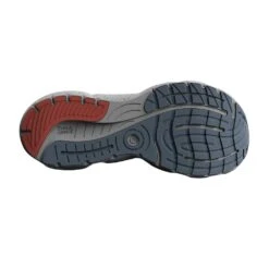 BROOKS Men's Glycerin 20 Running Shoe - Grey/Chili Oil/Orange - Regular (D) -Brooliks Shop 110382 034 S Glycerin 20