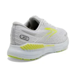BROOKS Men's Glycerin GTS 20 Running Shoe- White/Nightlife- Regular (D) -Brooliks Shop 110383 135 H Glycerin GTS 20