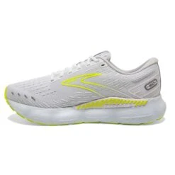 BROOKS Men's Glycerin GTS 20 Running Shoe- White/Nightlife- Regular (D) -Brooliks Shop 110383 135 M Glycerin GTS 20