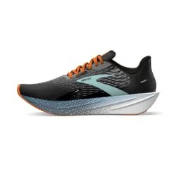 BROOKS Men's Hyperion Max Running Shoe- Black/Grey/Orange Clown Fish - Regular (D) -Brooliks Shop 110390 019 M Hyperion Max