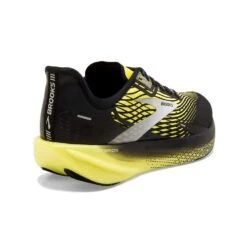BROOKS Men's Hyperion Max Running Shoe- Black/Blazing Yellow/White- Regular (D) -Brooliks Shop 110390 078 H Hyperion Max