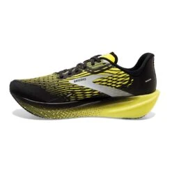 BROOKS Men's Hyperion Max Running Shoe- Black/Blazing Yellow/White- Regular (D) -Brooliks Shop 110390 078 M Hyperion Max