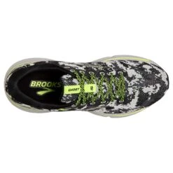 BROOKS Men's Ghost 15 Camo Running Shoe - Black/Ebony/Nightlife - Regular (D) -Brooliks Shop 110393 029 O Ghost 15