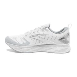 BROOKS Men's Levitate 6 Running Shoe - Bright White/Oyster Mushroom- Regular (D) 7 BROOKS Men's Levitate 6 Running Shoe - Bright White/Oyster Mushroom- Regular (D) -Brooliks Shop 110395 126 M Levitate 6