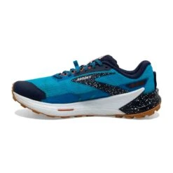 BROOKS Men's Catamount 2 Trail Running Shoe- Peacoat/Atomic Blue/Rooibos - Regular (D) 8 BROOKS Men's Catamount 2 Trail Running Shoe- Peacoat/Atomic Blue/Rooibos - Regular (D) -Brooliks Shop 110399 490 M Catamount 2
