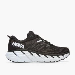Hoka Men's Gaviota 4 - Black/White - Wide (2E) 11 Hoka Men's Gaviota 4 - Black/White - Wide (2E) -Brooliks Shop 1123198 BWHT 7