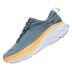 Hoka Men's Bondi 8 Running Shoe- Goblin Blue/Mountain Spring- Extra Wide (4E) -Brooliks Shop 1123202 GBMS 4 5bbed728 044e 42a7 bc5a c7d7b9092173