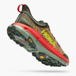 Hoka Men's Mafate Speed 4 Trail Shoe - Thyme/Fiesta- Regular (D) 8 Hoka Men's Mafate Speed 4 Trail Shoe - Thyme/Fiesta- Regular (D) -Brooliks Shop 1129930 TFST 3