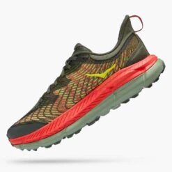Hoka Men's Mafate Speed 4 Trail Shoe - Thyme/Fiesta- Regular (D) 9 Hoka Men's Mafate Speed 4 Trail Shoe - Thyme/Fiesta- Regular (D) -Brooliks Shop 1129930 TFST 4