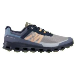 On Running Men's Cloudvista Trail Running Shoe- Midnight/Olive- Regular (D)