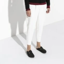 Birkenstock Boston Soft Footbed Mocha Suede- Regular/Wide -Brooliks Shop 660461 f closeup f bost b