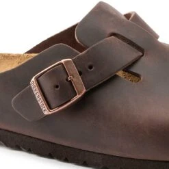 Birkenstock Boston Oiled Leather - Habana -Brooliks Shop 860133 detail 1