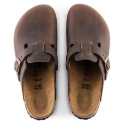Birkenstock Boston Oiled Leather - Habana -Brooliks Shop 860133 top
