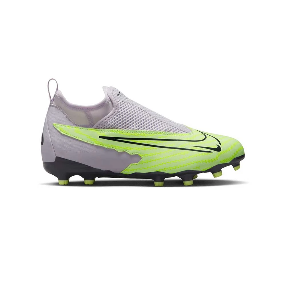 Nike Youth Phantom GX Academy DF FG/MG Soccer Cleats - Barely Volt/Gridiron - Regular (D) 1 Nike Youth Phantom GX Academy DF FG/MG Soccer Cleats - Barely Volt/Gridiron - Regular (D)