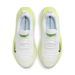 Men's Nike React Infinity Run Flyknit 4 Running Shoe- White/Light Lemon Twist/Volt/Black- Regular (B) -Brooliks Shop AURORA DR2665 101 PHCTH001 2000