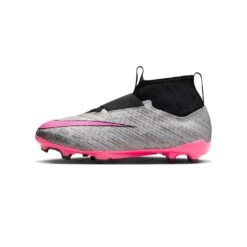 Youth Nike Jr. Zoom Mercurial Superfly 9 Pro XXV FG Soccer Cleats - Metallic Silver/Hyper Pink - Regular (D) -Brooliks Shop AURORA FJ2034 060 PHSLH000 2000 1
