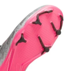 Youth Nike Jr. Zoom Mercurial Superfly 9 Pro XXV FG Soccer Cleats - Metallic Silver/Hyper Pink - Regular (D) -Brooliks Shop AURORA FJ2034 060 PHSUD001 2000 1