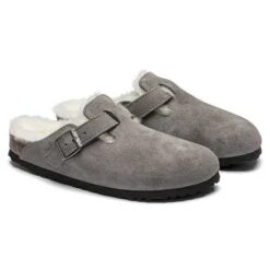 Birkenstock Boston Shearling - Stone - Regular/Wide -Brooliks Shop BostonShearling Stone 2 ca6cd54e 7ba8 4f29 bef1 8e327bcac23b