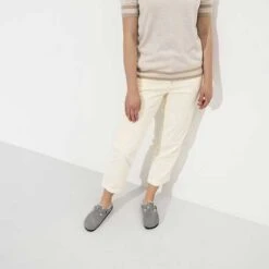 Birkenstock Boston Shearling - Stone - Regular/Wide -Brooliks Shop BostonShearling Stone 4