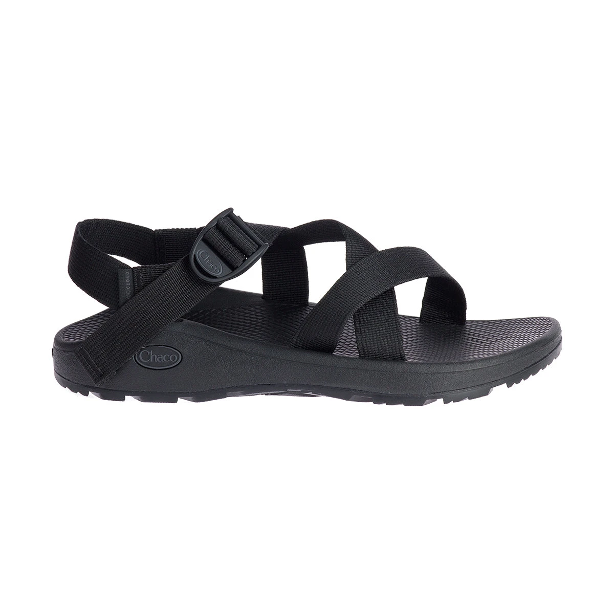 Chaco Men's Z Cloud Sandal - Solid Black- Wide (2E) 1 Chaco Men's Z Cloud Sandal - Solid Black- Wide (2E)