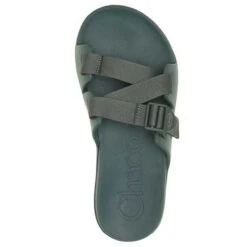 Chaco Men's Chillos Slide - Scarab - Regular (D) -Brooliks Shop CHAM JCH108297 050321 S22 TOP