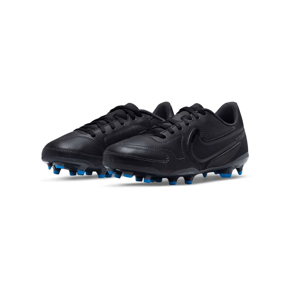 Youth Nike Jr. Tiempo Legend 9 Club MG Soccer Shoe -Black/White 5 Youth Nike Jr. Tiempo Legend 9 Club MG Soccer Shoe -Black/White - Image 5