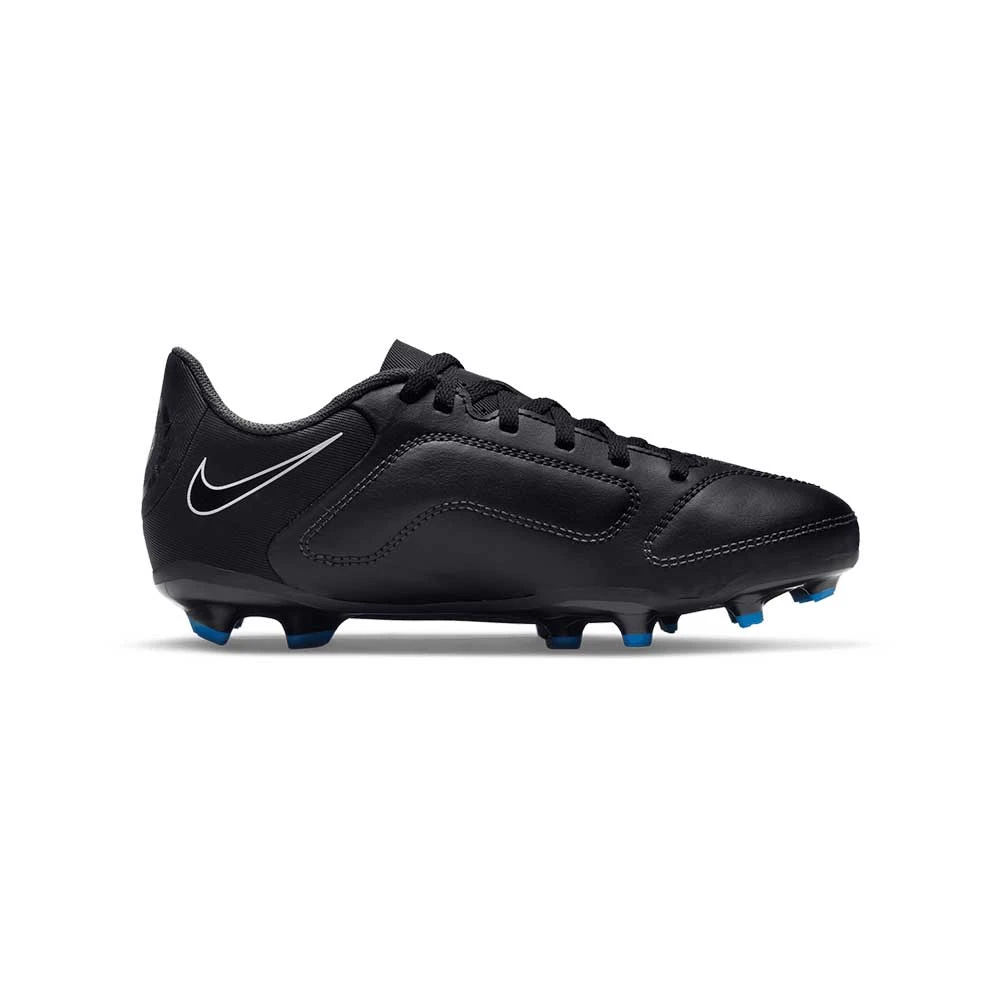 Youth Nike Jr. Tiempo Legend 9 Club MG Soccer Shoe -Black/White 4 Youth Nike Jr. Tiempo Legend 9 Club MG Soccer Shoe -Black/White - Image 4