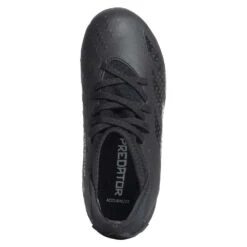 ADIDAS Youth JR Predator Accuracy .3 FG Soccer Shoe - Core Black/Core Black - Regular (D) -Brooliks Shop GW4610 01
