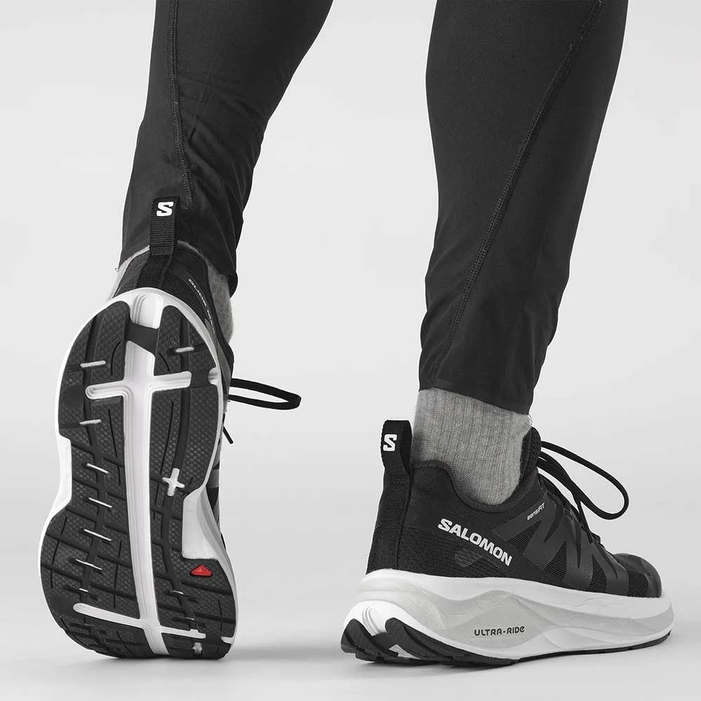 Salomon Men's Glide Max Running Shoe- Lunar Rock/Black/Tanager Turquoise- Regular (D) 6 Salomon Men's Glide Max Running Shoe- Lunar Rock/Black/Tanager Turquoise- Regular (D) - Image 6