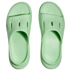 Hoka Unisex Ora Recovery Slide 3 - Lime Glow/Lime Glow - Regular (D) -Brooliks Shop LIGLLIGL D1