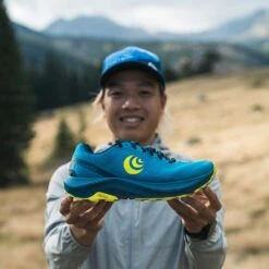 Topo Athletic Men's Ultraventure 3 Trail Shoe- Blue/Lime- Regular (D) -Brooliks Shop M060.Blue Lime 11