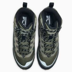 Merrell Men's Moab Speed Thermo Mid Waterproof Hiking Boot - Olive - Regular (D) -Brooliks Shop MRLM J066915 021621 S21 005 1