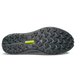 Saucony Men's Peregrine 12 Trail Running Shoe - Black/Charcoal - Regular (D) -Brooliks Shop S20737 05 4