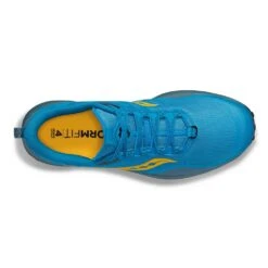 Saucony Men's Peregrine 12 Trail Running Shoe - Ocean/Blk - Regular (D) -Brooliks Shop S20737 32 3