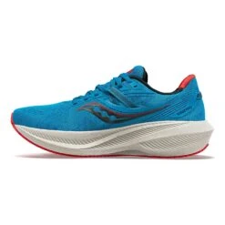Saucony Men's Triumph 20 Running Shoe- Ocean/Redrock- Regular (D) -Brooliks Shop S20759 31 2