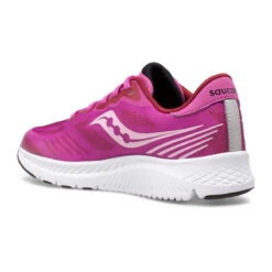 Saucony Youth Ride 14 Running Shoe - Pink -Brooliks Shop SK165318 2 1